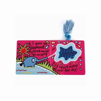 Jellycat If I Were An Elephant Board Books USA | 29643MONA